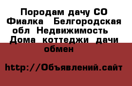 Породам дачу СО Фиалка - Белгородская обл. Недвижимость » Дома, коттеджи, дачи обмен   